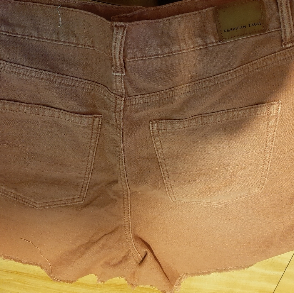 Am.Eagle light rust Jean shorts ❤😎💚 NEW, Cyber Mon! - Picture 4 of 4